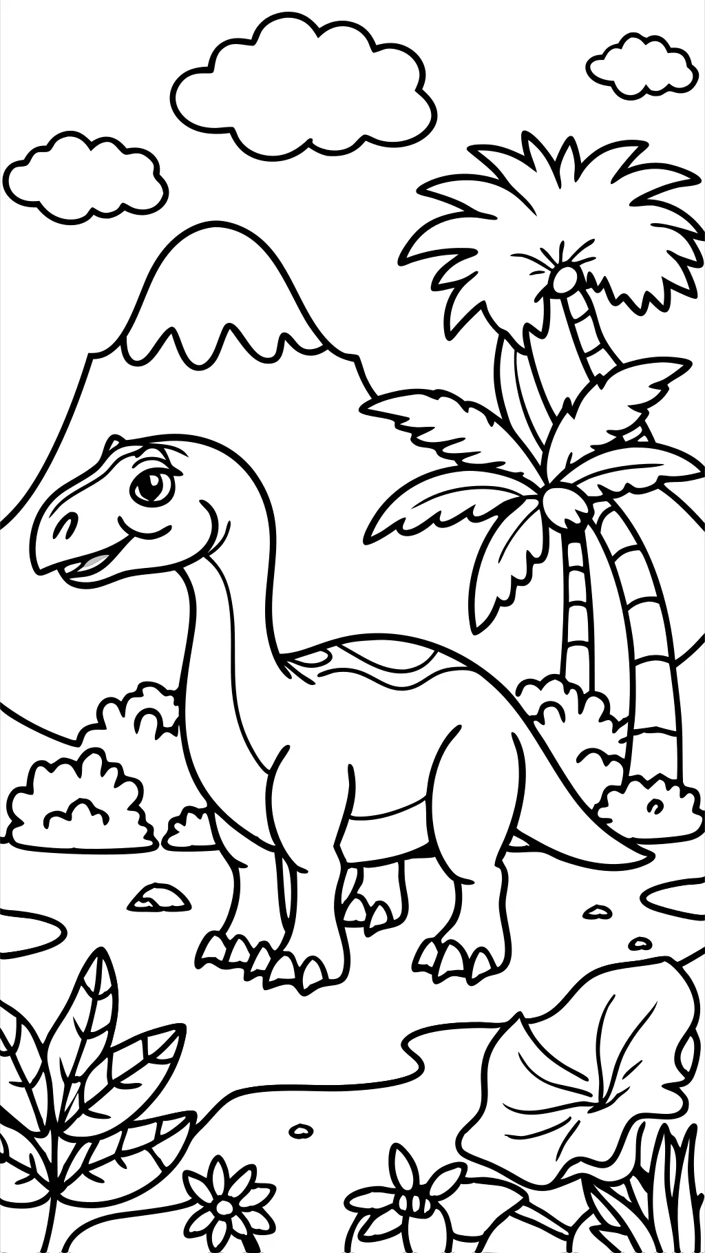 print dinosaur coloring pages